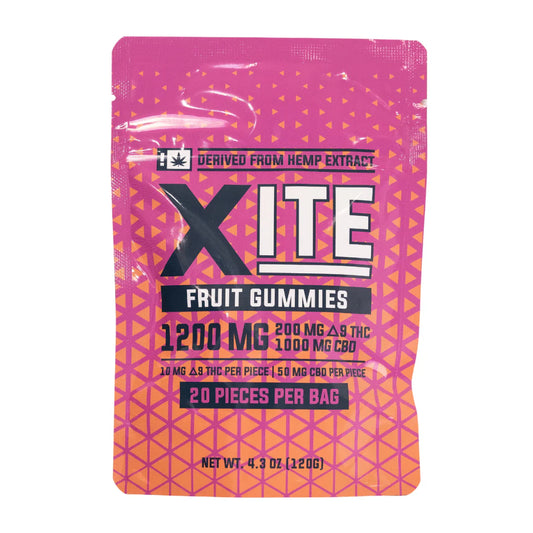 Patsy's Xite Fruit Gummies 20ct