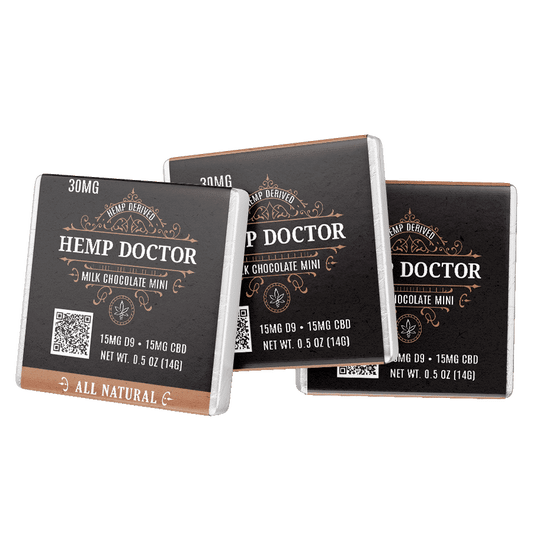 The Hemp Dr. Milk Chocolate Mini 30mg