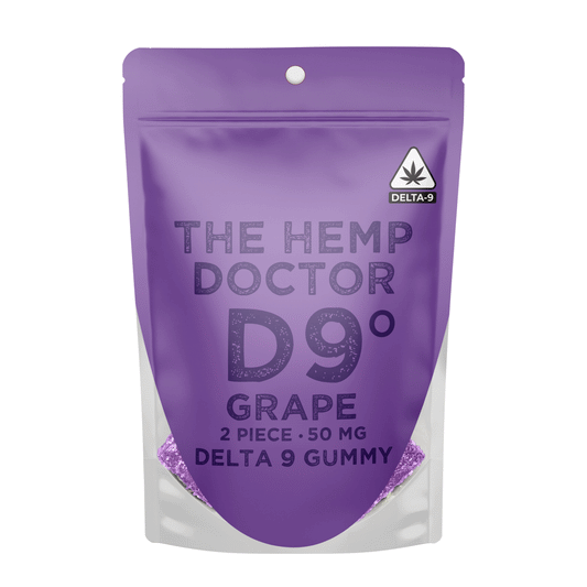 Grape 2ct D9 Gummies