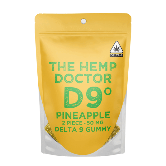 Pineapple 2ct D9 Gummies